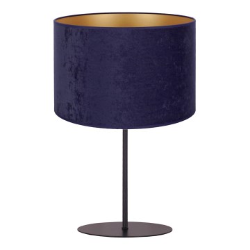 Duolla - Tischleuchte ROLLER 1xE14/15W/230V d 20 cm blau/golden