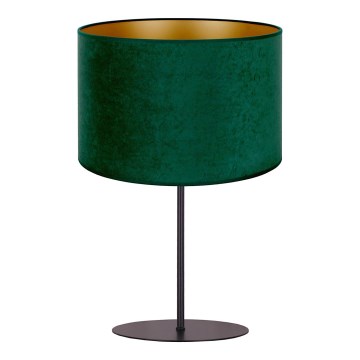 Duolla - Tischleuchte ROLLER 1xE14/15W/230V d 20 cm dunkelgrün/golden