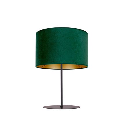 Duolla - Tischleuchte ROLLER 1xE14/15W/230V d 20 cm dunkelgrün/golden