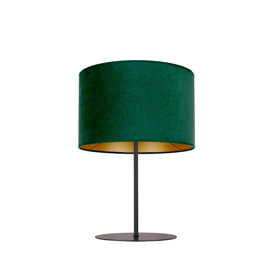 Duolla - Tischleuchte ROLLER 1xE14/15W/230V d 20 cm dunkelgrün/golden