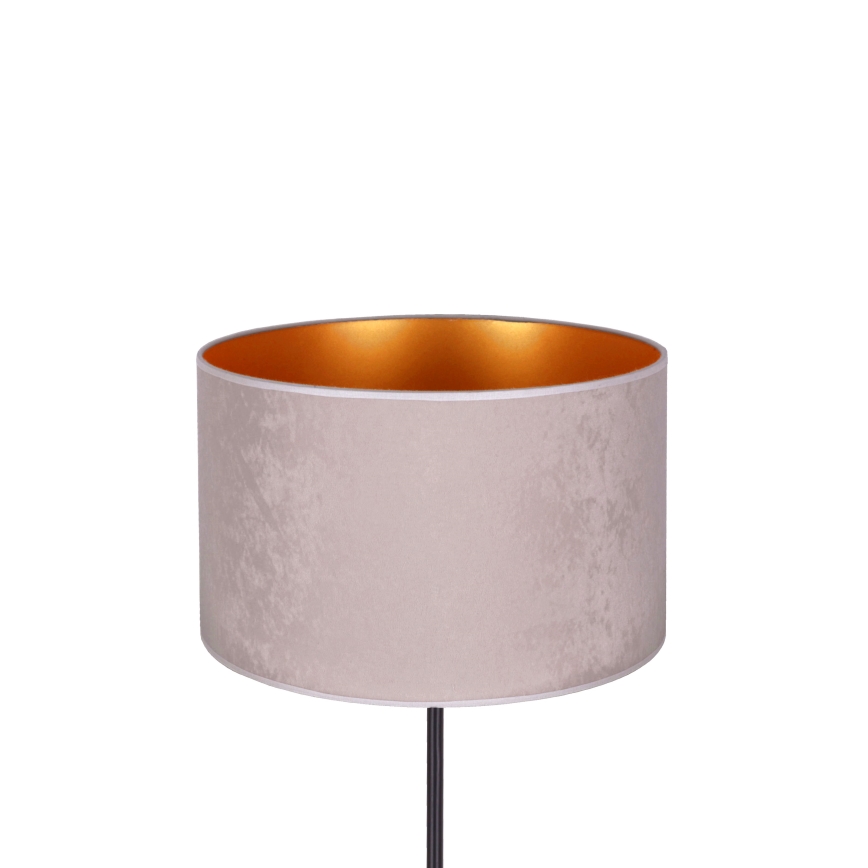 Duolla - Tischleuchte ROLLER 1xE14/15W/230V d 20 cm grau/golden