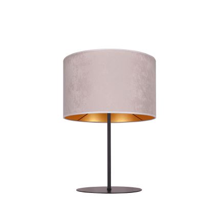 Duolla - Tischleuchte ROLLER 1xE14/15W/230V d 20 cm grau/golden