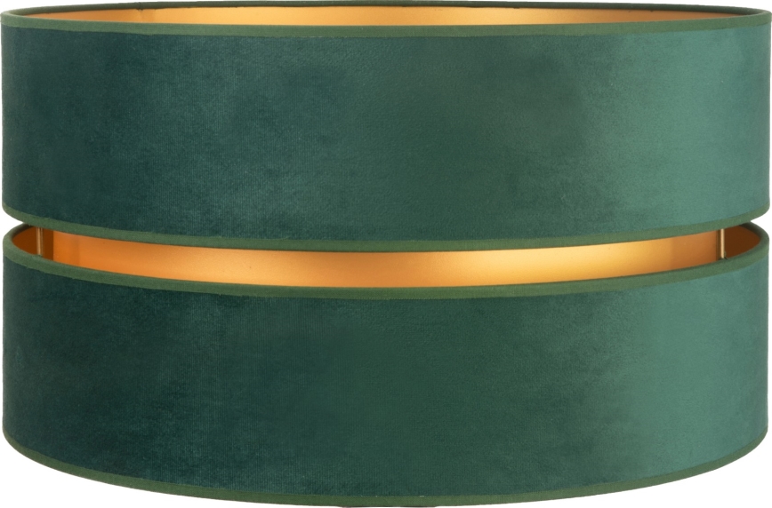 Duolla - Universal-Lampenschirm DUO E27 d 40 cm grün/golden