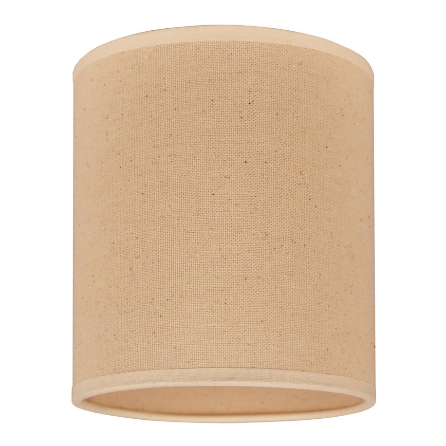 Duolla - Universal-Lampenschirm ROLLER E27 d 13 cm beige