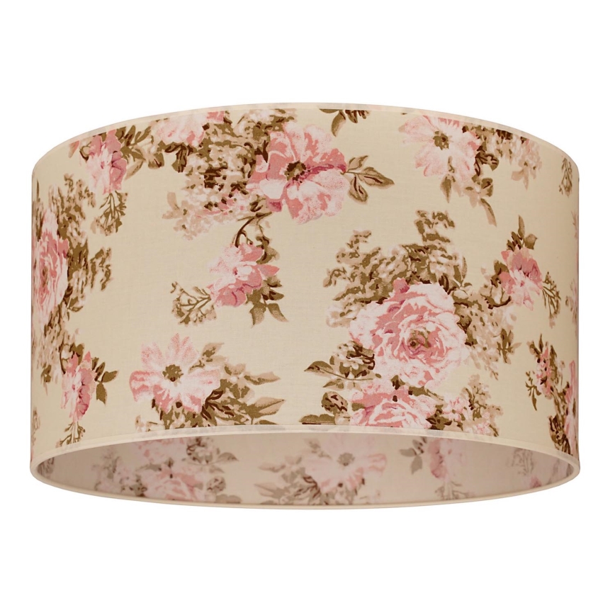 Duolla - Universal-Lampenschirm ROLLER E27 d 45 cm rosa