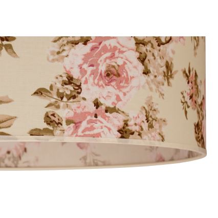 Duolla - Universal-Lampenschirm ROLLER E27 d 45 cm rosa