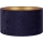 Duolla - Universal-Lampenschirm VELVET E27 d 35 cm blau/golden