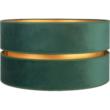 Duolla - Universeller Lampenschirm DUO E27 Ø 40 cm grün/gold