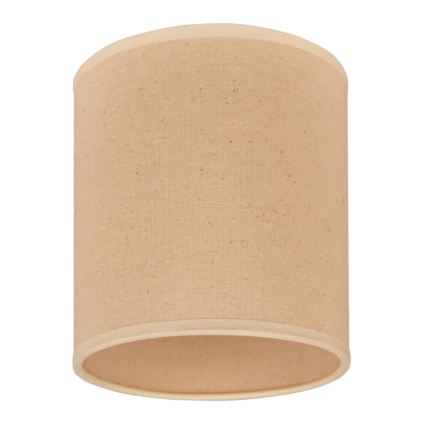Duolla - Universeller ROLLER Lampenschirm E27 Ø 13 cm Beige