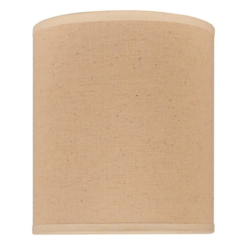 Duolla - Universeller ROLLER Lampenschirm E27 Ø 13 cm Beige