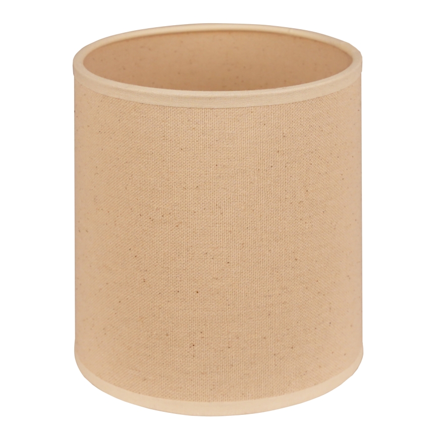 Duolla - Universeller ROLLER Lampenschirm E27 Ø 13 cm Beige