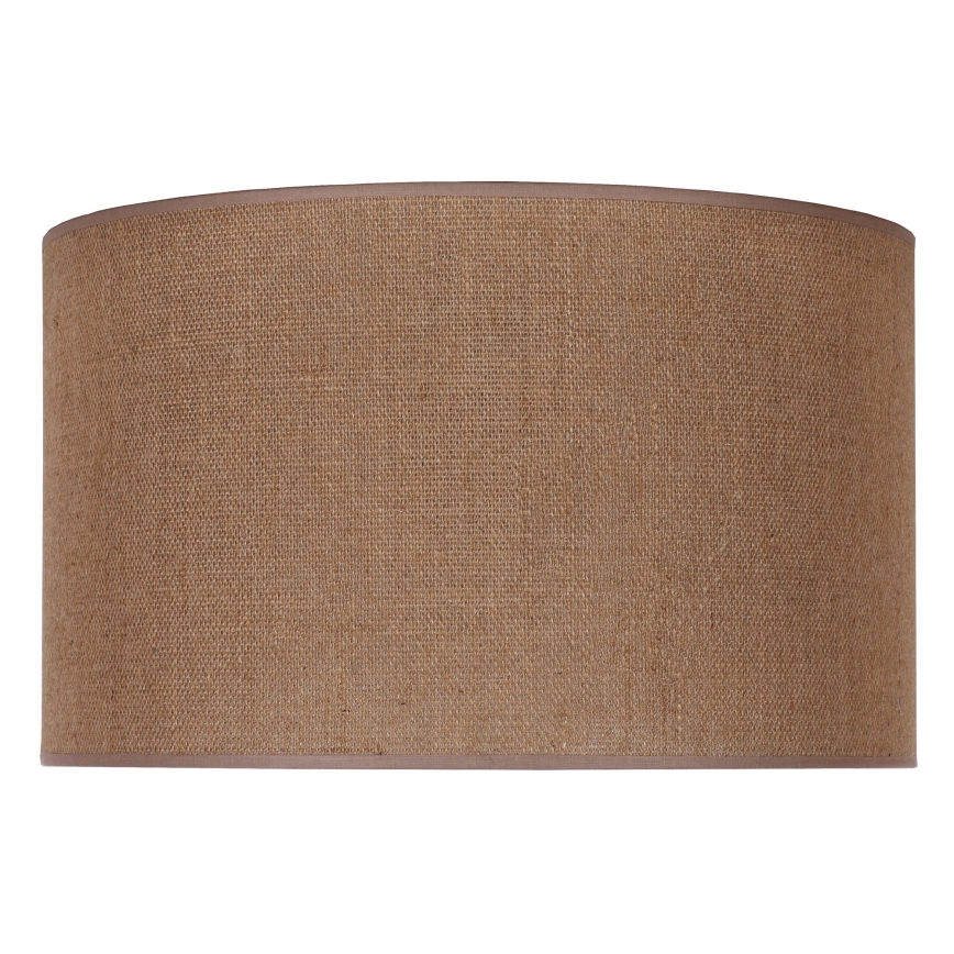 Duolla - Universeller ROLLER Lampenschirm E27 Ø 50 cm Braun