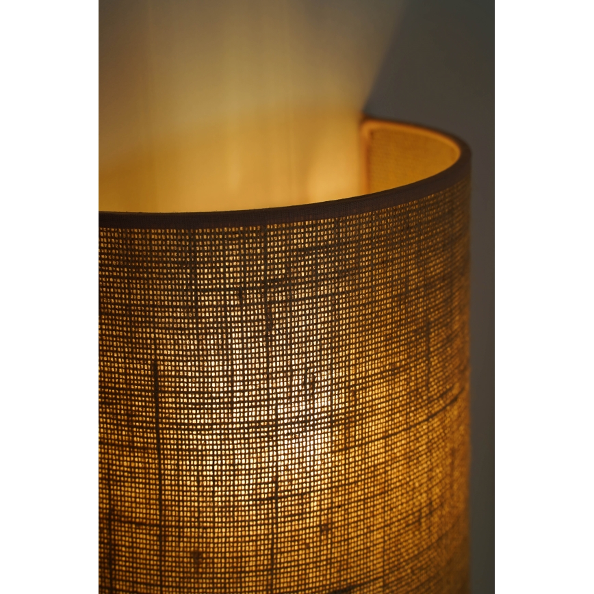 Duolla - Wandleuchte YUTE 1xE27/15W/230V d 20 cm braun