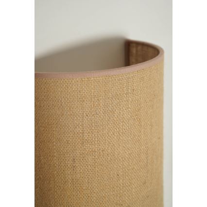 Duolla - Wandleuchte YUTE 1xE27/15W/230V d 20 cm braun