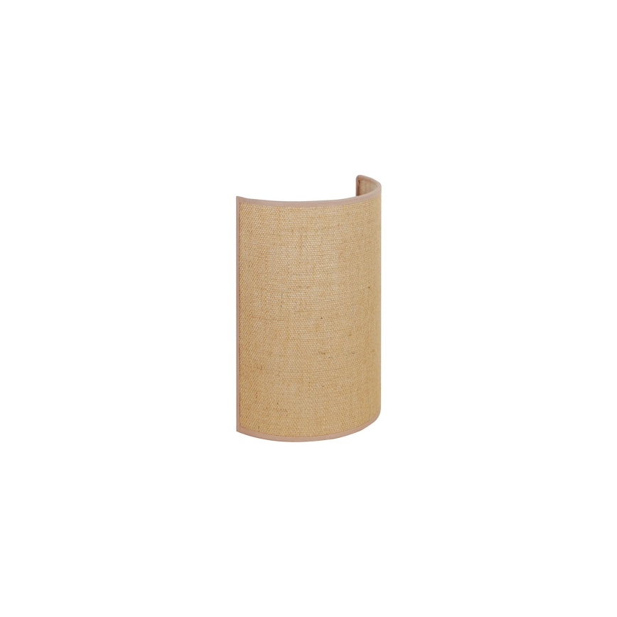 Duolla - Wandleuchte YUTE 1xE27/15W/230V d 20 cm braun