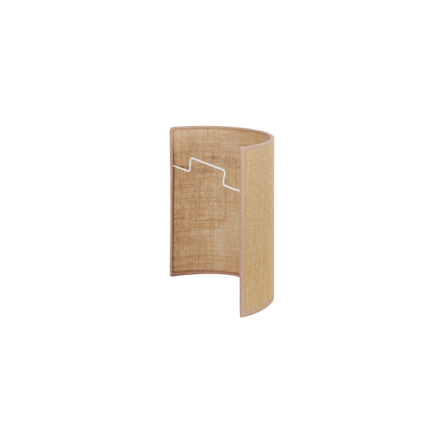 Duolla - Wandleuchte YUTE 1xE27/15W/230V d 20 cm braun