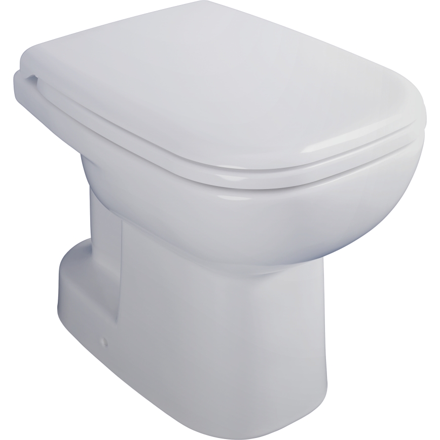 Duravit 21100100002 - Stand-WC D-CODE Keramik/glänzendes Weiß