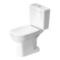 Duravit 21110100002 - WC-Kombi D-CODE Keramik / Hochglanzweiß
