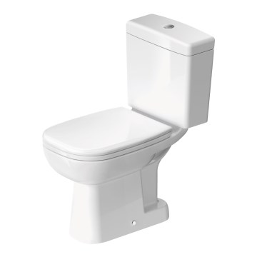 Duravit 21110100002 - WC-Kombi D-CODE Keramik / Hochglanzweiß