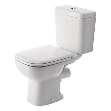 Duravit 21110900002 - Kombi-WC D-CODE, Keramik, Hochglanzweiß