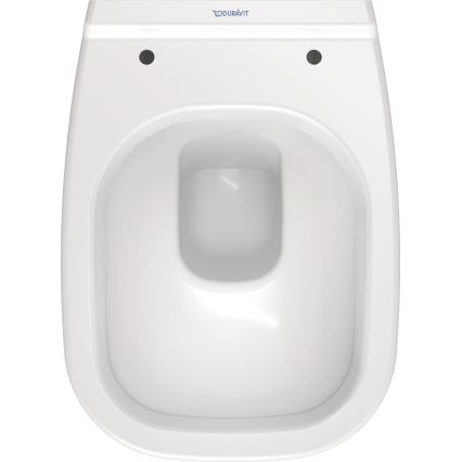 Duravit 22110900002 - Wand-WC D-CODE, Keramik, hochglänzend weiß