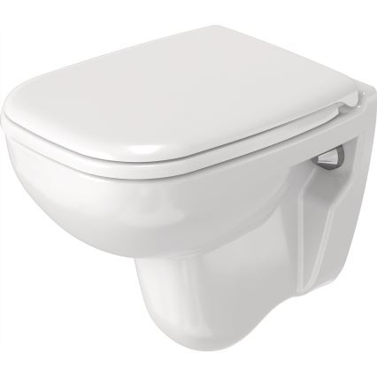 Duravit 22110900002 - Wand-WC D-CODE, Keramik, hochglänzend weiß