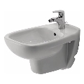 Duravit 22571500002 - Wandhängendes Bidet D-CODE Keramik/glänzend weiß
