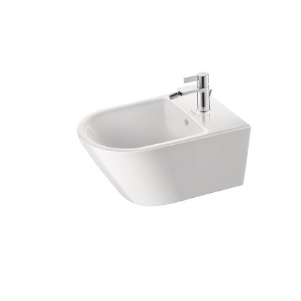Duravit 2294150000 - Wandhängendes Bidet D-NEO, Keramik / glänzend weiß