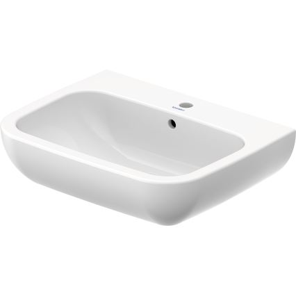 Duravit 23106500002 - Wandhängendes Waschbecken D-CODE 65x50 cm Keramik/glänzend weiß