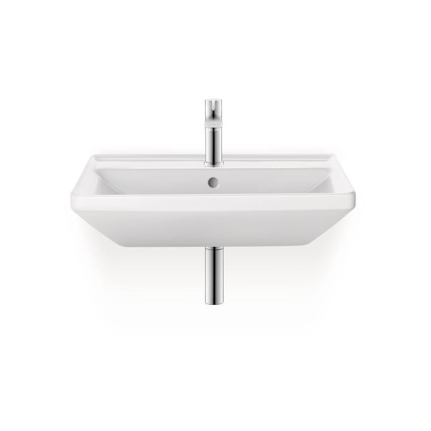 Duravit 2366550000 - Wandhängendes Waschbecken D-NEO 55x44 cm Keramik/glänzend weiß