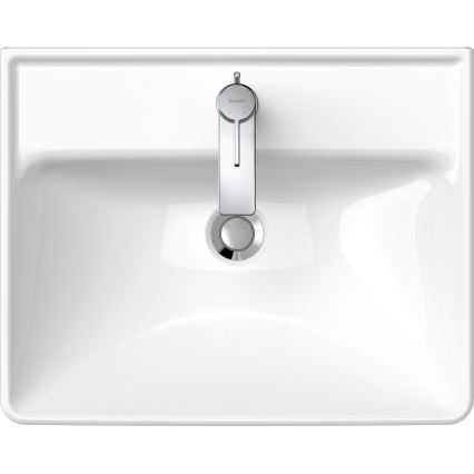 Duravit 2366550000 - Wandhängendes Waschbecken D-NEO 55x44 cm Keramik/glänzend weiß