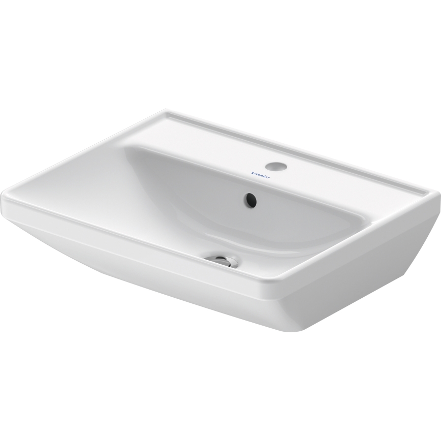 Duravit 2366550000 - Wandhängendes Waschbecken D-NEO 55x44 cm Keramik/glänzend weiß
