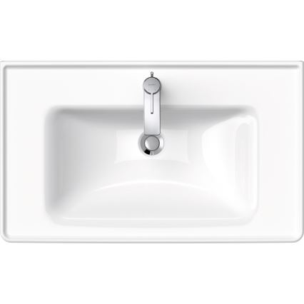 Duravit 2367800000 - Wandhängendes Waschbecken D-NEO 80x48 cm Keramik/hochglanzweiß