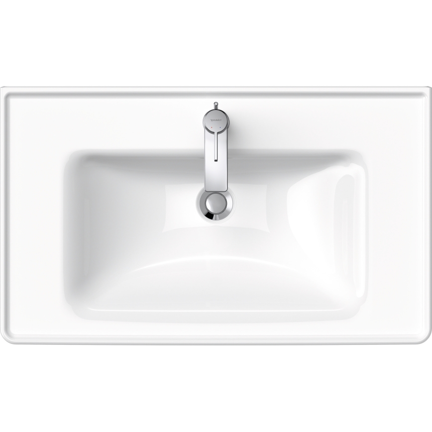 Duravit 2367800000 - Wandhängendes Waschbecken D-NEO 80x48 cm Keramik/hochglanzweiß