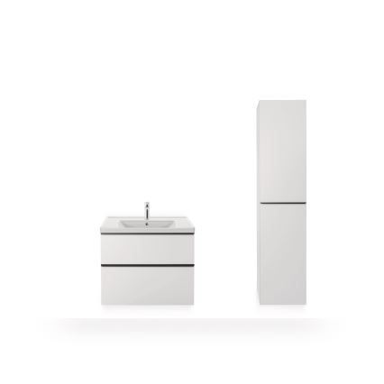 Duravit 2367800000 - Wandhängendes Waschbecken D-NEO 80x48 cm Keramik/hochglanzweiß