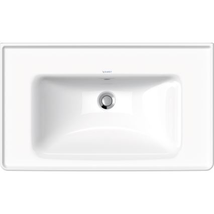 Duravit 2367800060 - Wandwaschbecken D-NEO 80x48 cm Keramik/glänzend weiß