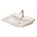 Duravit 23996000002 – D‑CODE Wand‑Waschbecken 60 x 48 cm, Keramik, glänzend weiß