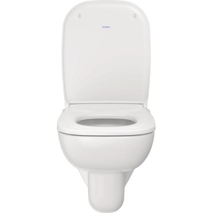 Duravit 25700920002 - Wandhängendes Rimless-WC D-CODE, Keramik, Hochglanzweiß