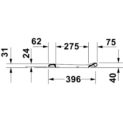 Duravit 28310000 - WC-Sitz D-CODE 37,4x42 cm weiß