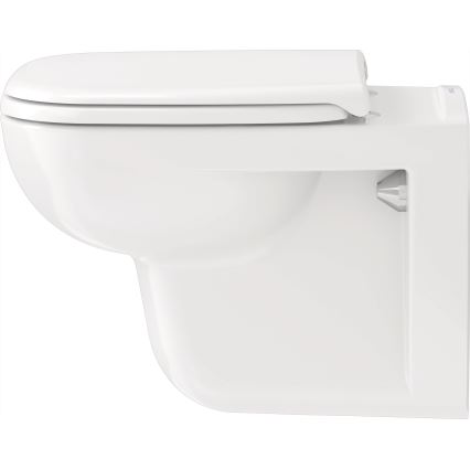 Duravit 45350900A1 - Hänge-WC mit SoftClose-Sitz D-CODE, Keramik, glänzend weiß