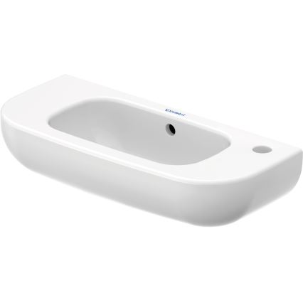 Duravit 7065000082 - Hänge-Waschbecken D-CODE 50 x 22 cm, Keramik, glänzend weiß