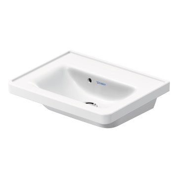 Duravit 742500060 - Wandhängendes Waschbecken D-NEO 50 x 40 cm, Keramik, hochglanzweiß