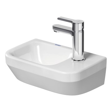Duravit 7453600412 - Hängendes Waschbecken D-NEO 36 x 22 cm Keramik / Hochglanzweiß