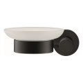 Duravit 99174600 - D-CODE Wandseifenschale, links, matt schwarz