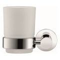 Duravit 99191000 - Wandhalter für Zahnbürsten D-CODE, links, glänzender Chrom