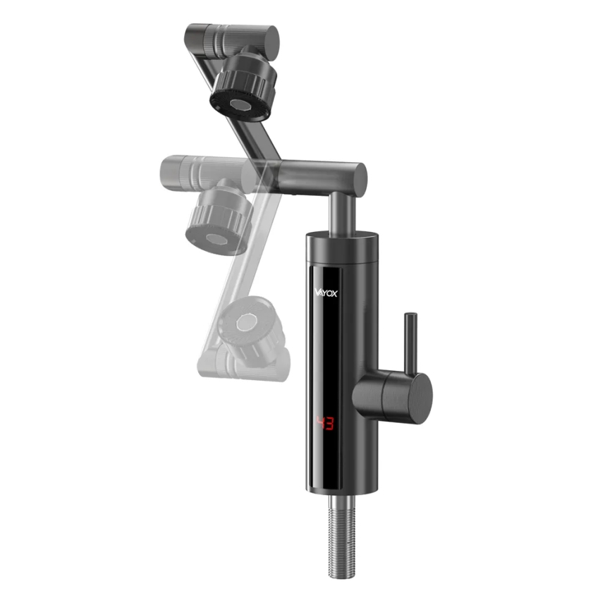 Durchlauferhitzer mit LED-Anzeige 3000W/230V IPX4 anthrazit