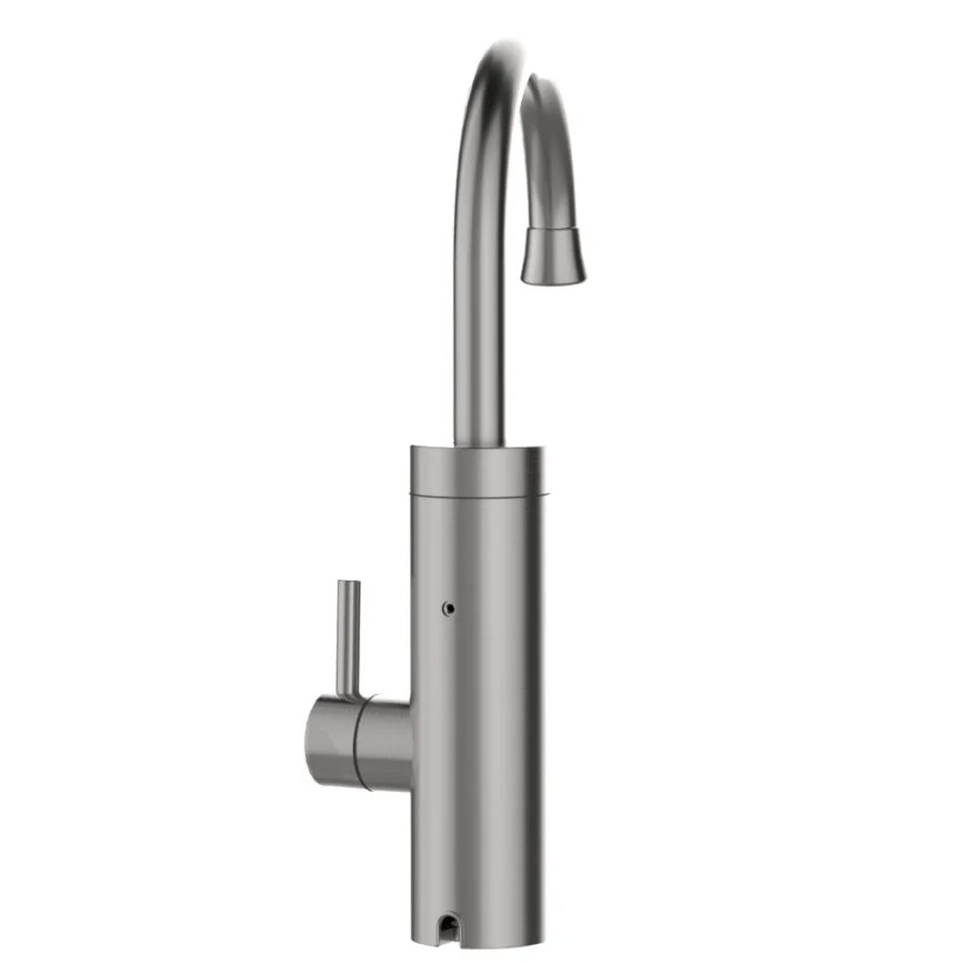 Durchlauferhitzer mit LED-Anzeige 3000W/230V IPX4 Edelstahl
