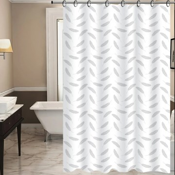 Duschvorhang TORO PREMIUM 178x199 cm Blätter