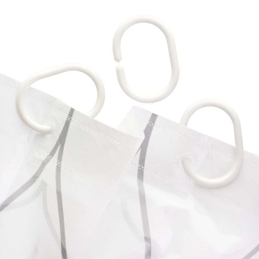 Duschvorhang TORO PREMIUM 178x199 cm blau/grün