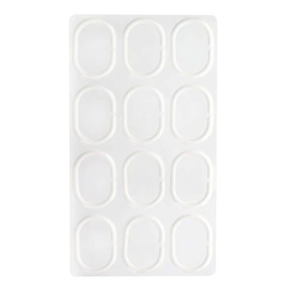 Duschvorhang TORO PREMIUM 178x199 cm blau/grün